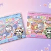 New coil code goods, floating collection book, princess girl scene, costume stickers, landscape planner stickers Application Scenario
